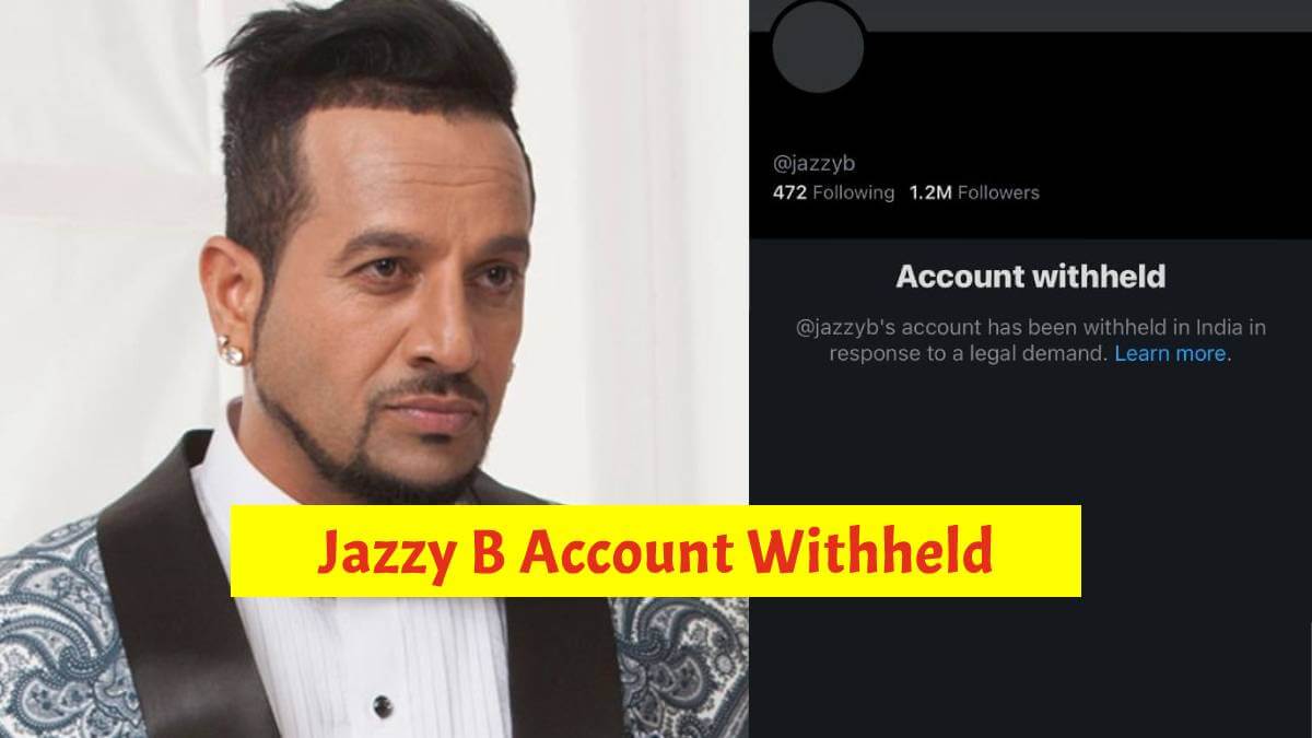 Shocked: Jazzy B’s Twitter account withheld in India, Is it so?