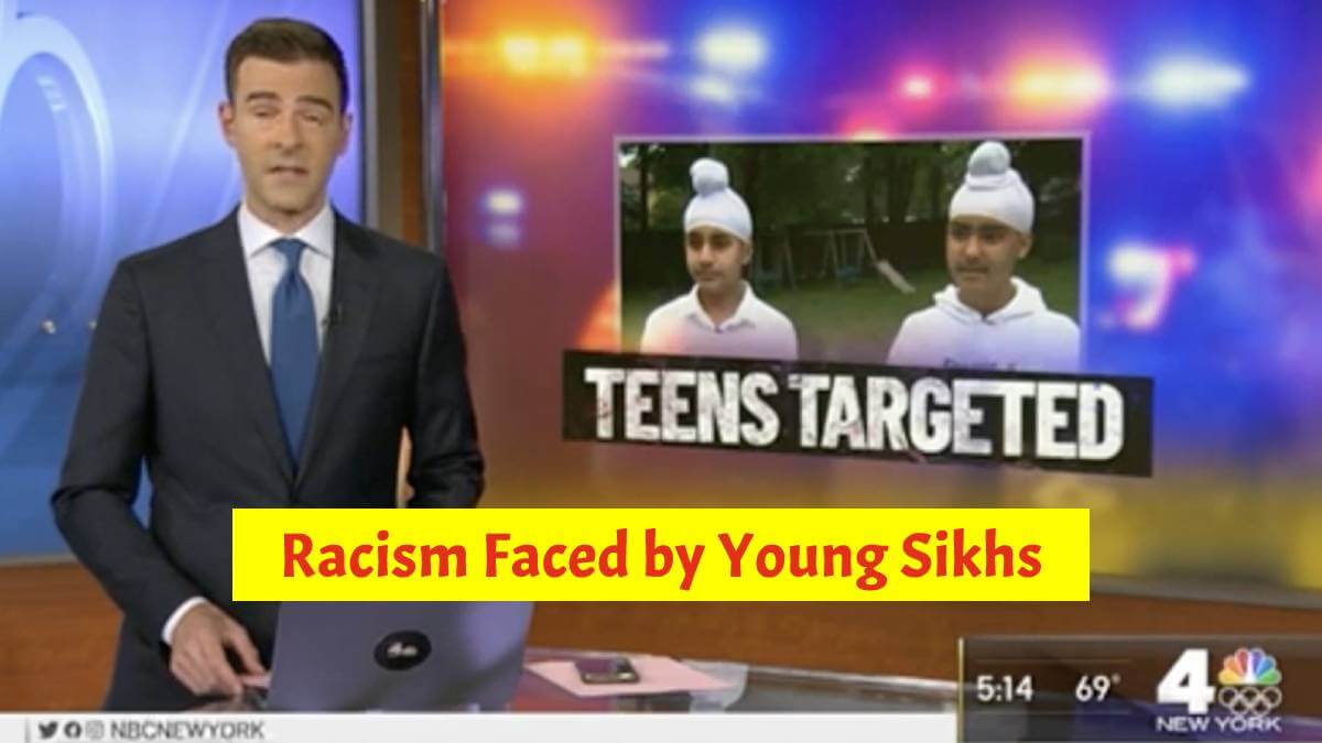 Racism Faced by Young Sikhs At Whitman Shops, Burlington Station, US