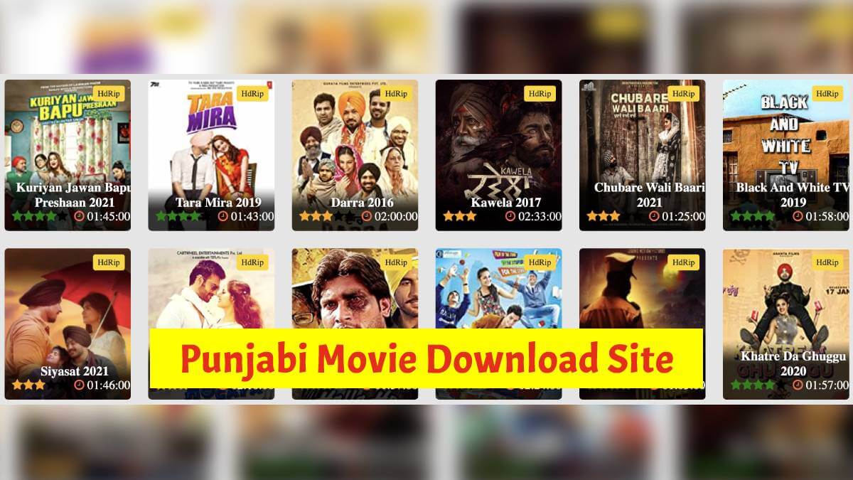Top 10 Punjabi Movie Download Sites For Free And HD