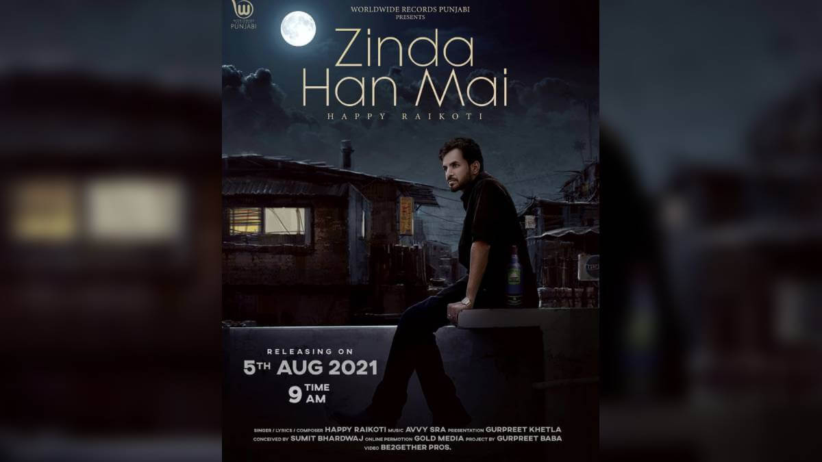 Happy Raikoti Is Coming Up With His New Single Track ‘Zinda Han Mai’
